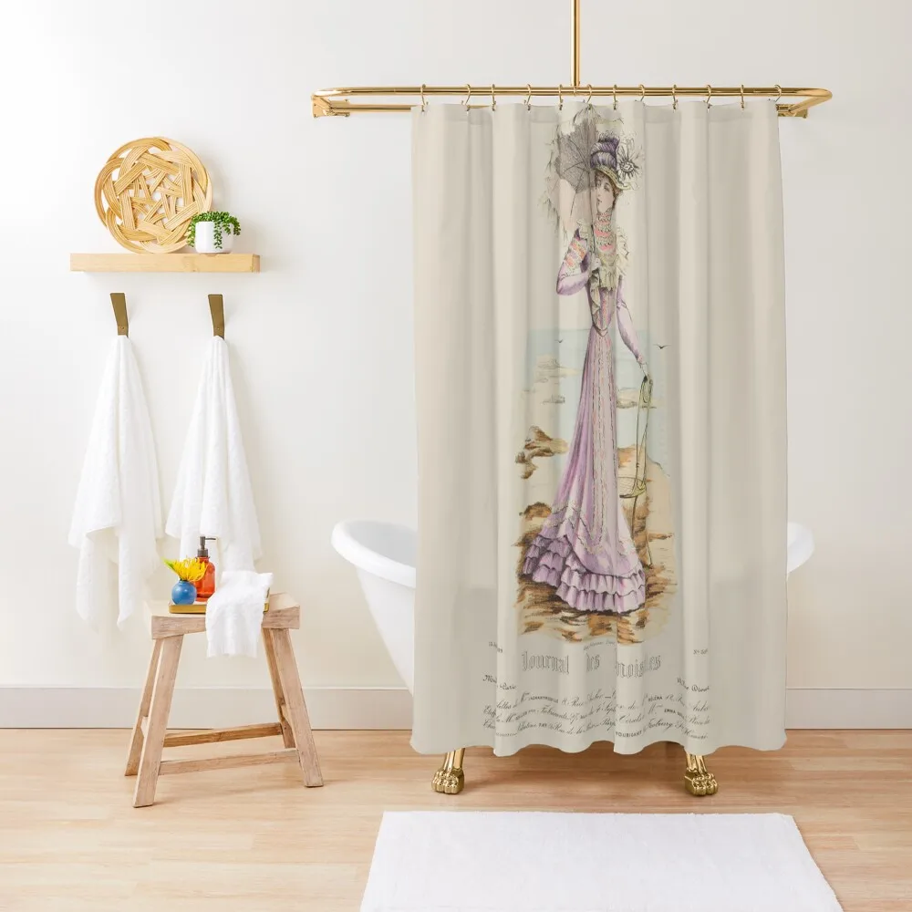 Vintage Elegant Woman at the Beach from a 1899 Paris Fashion Magazine Shower Curtain For The Bathroom Cover Curtain
Vintage Elegant Woman at the Beach from a 1899 Paris Fashion Magazine Shower Curtain For The Bathroom Cover Curtain