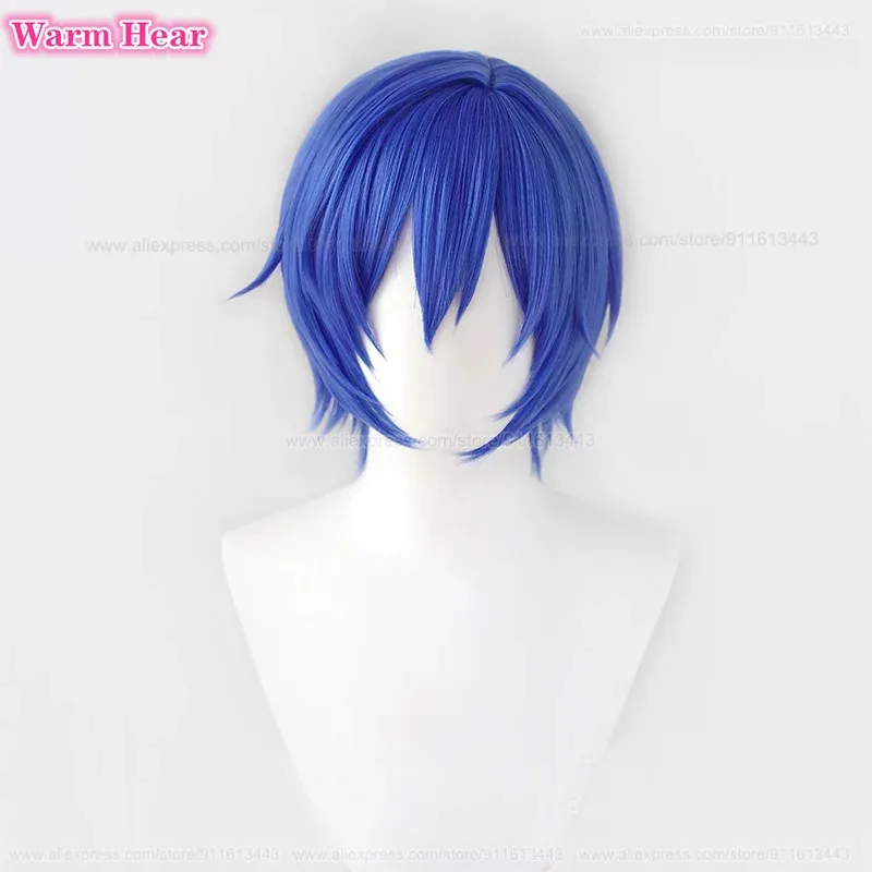 New! Synthetic Anime Unisex Short 30cm Blue Cosplay Kaito Heat Resistant Hair Party Role Play Wigs + Free Wig Cap
New! Synthetic Anime Unisex Short 30cm Blue Cosplay Kaito Heat Resistant Hair Party Role Play Wigs + Free Wig Cap