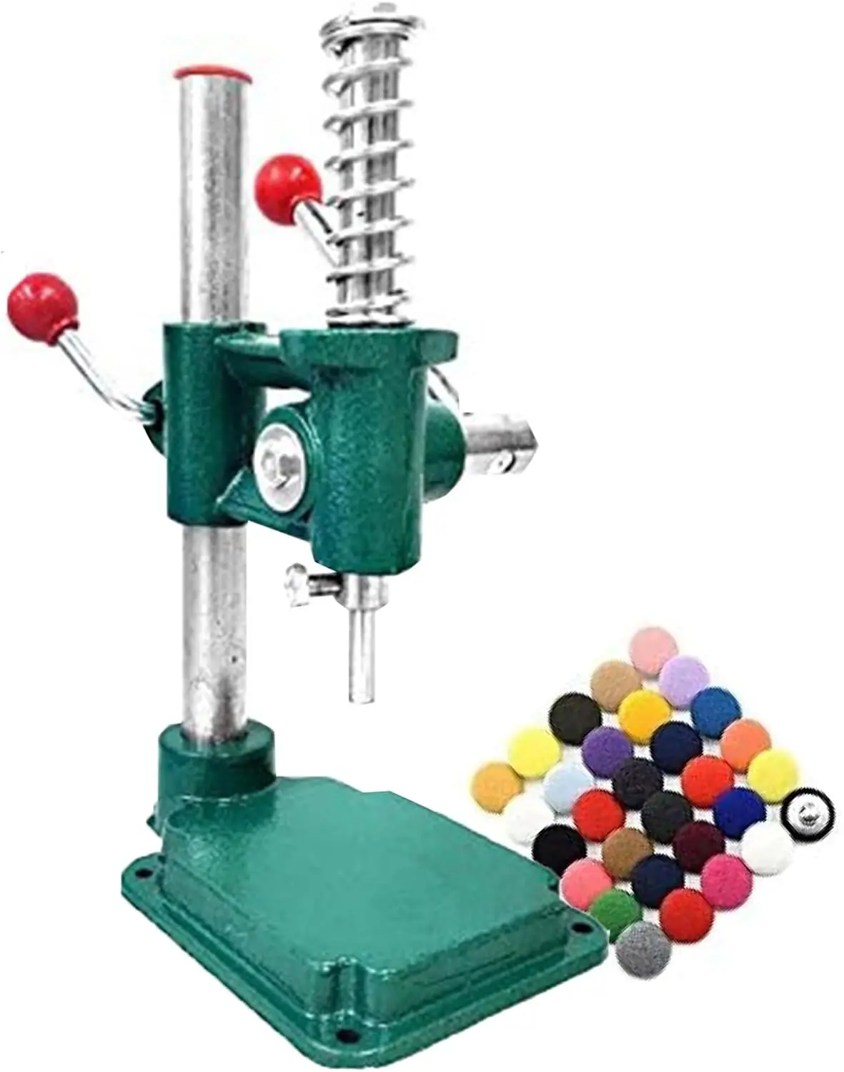 Button Badge Making Machine - Handmade Fabric Cover Button Machine with 3 Molds & 300 Buttons - Badge Maker for Pin Badges - Inc
Button Badge Making Machine - Handmade Fabric Cover Button Machine with 3 Molds & 300 Buttons - Badge Maker for Pin Badges - Inc