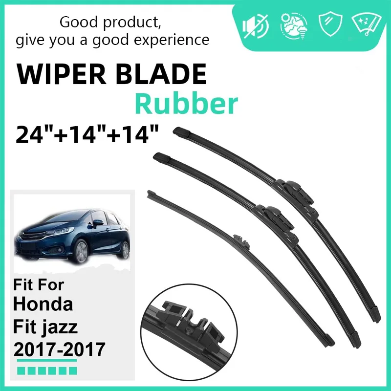 Rubber Car Wiper Blades for Honda Fit jazz 2017-2017 Front Windscreen Windshield Wipers Rubber Car Accessories 2017
Rubber Car Wiper Blades for Honda Fit jazz 2017-2017 Front Windscreen Windshield Wipers Rubber Car Accessories 2017