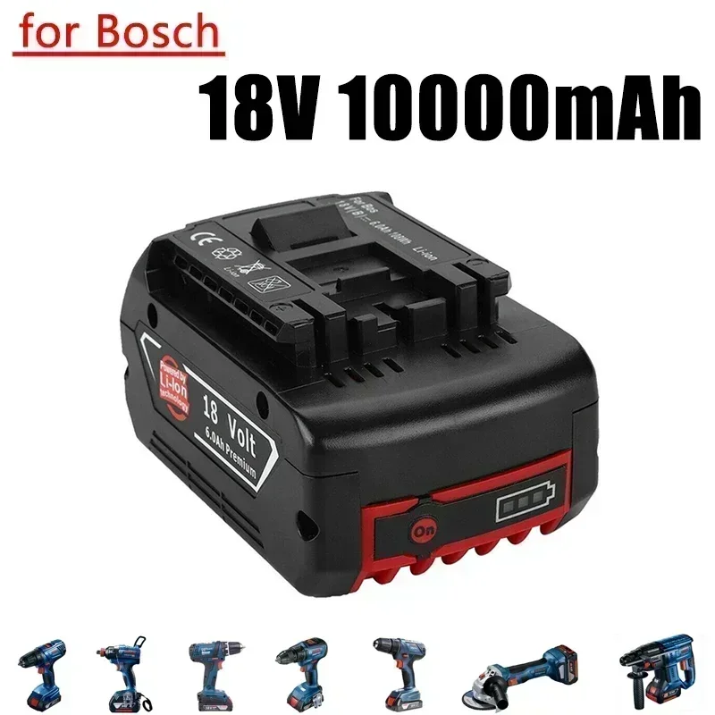 Аккумуляторная батарея для электроинструментов Bosch, 18 в, 10000 мАч, со стандартной заменой литий-ионных батарей BAT609, BAT609G, BAT618, BAT618G, BAT614
Аккумуляторная батарея для электроинструментов Bosch, 18 в, 10000 мАч, со стандартной заменой литий-ионных батарей BAT609, BAT609G, BAT618, BAT618G, BAT614