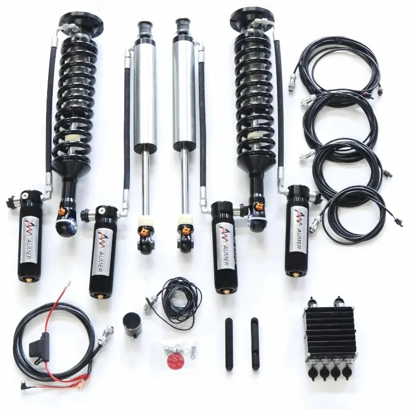 Aumer LC200 Damping Remote Adjustable 4x4 Electronic Shock Absorber Off-Road Suspension Kit for Toyota Land Cruiser 200
Aumer LC200 Damping Remote Adjustable 4x4 Electronic Shock Absorber Off-Road Suspension Kit for Toyota Land Cruiser 200