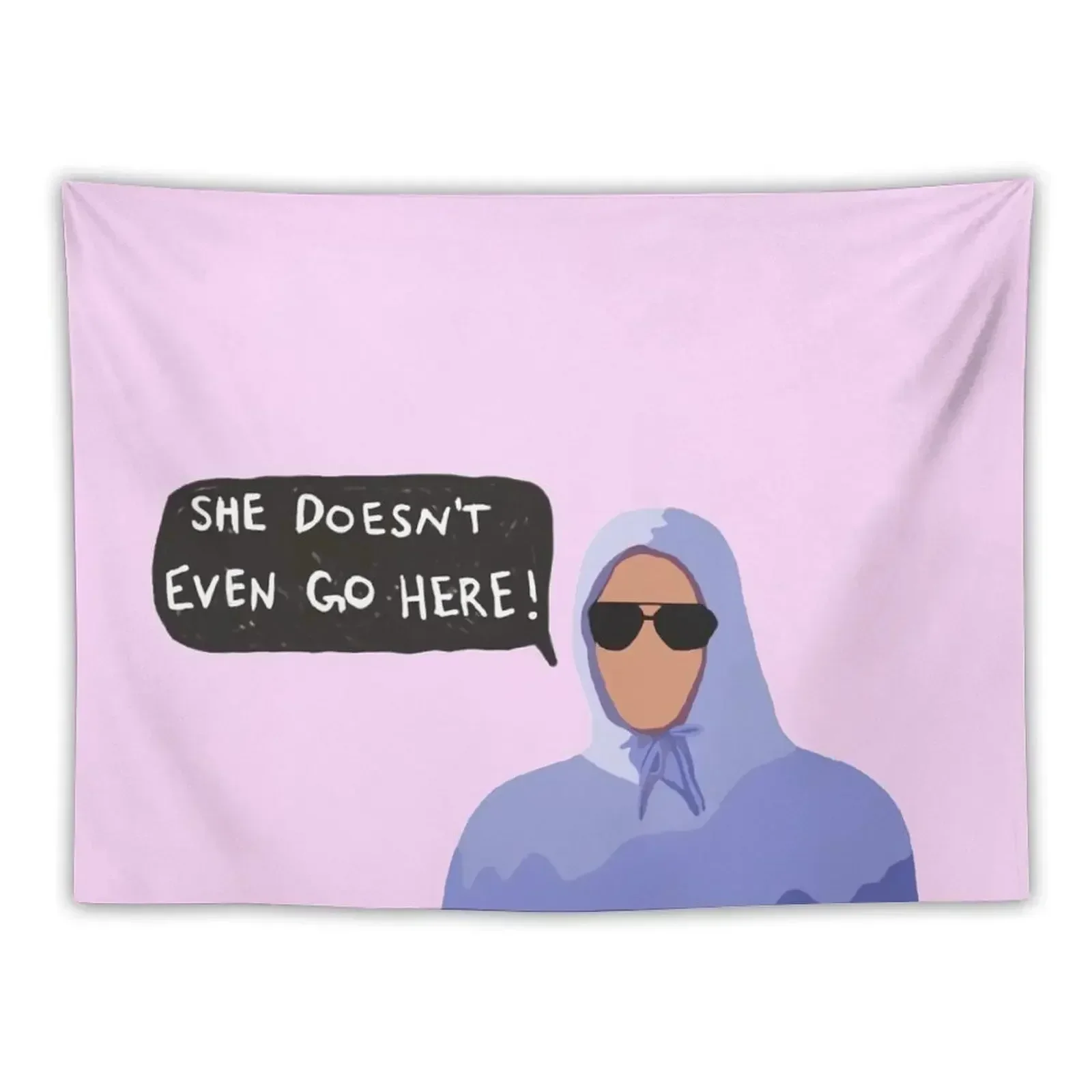 She Doesn't Even Go Here! Tapestry Bedroom Decor Bathroom Decor Room Aesthetic Wallpaper Tapestry
She Doesn't Even Go Here! Tapestry Bedroom Decor Bathroom Decor Room Aesthetic Wallpaper Tapestry