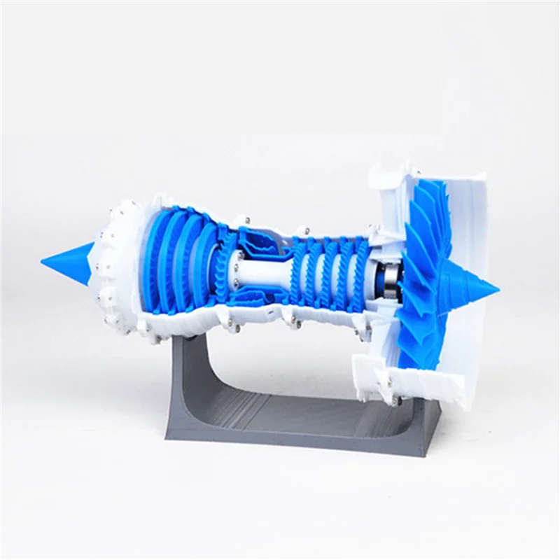 A44F-2X Aero Engine Turbo Fan Engine Model Air Engine Model Electric 3D Printer
A44F-2X Aero Engine Turbo Fan Engine Model Air Engine Model Electric 3D Printer
