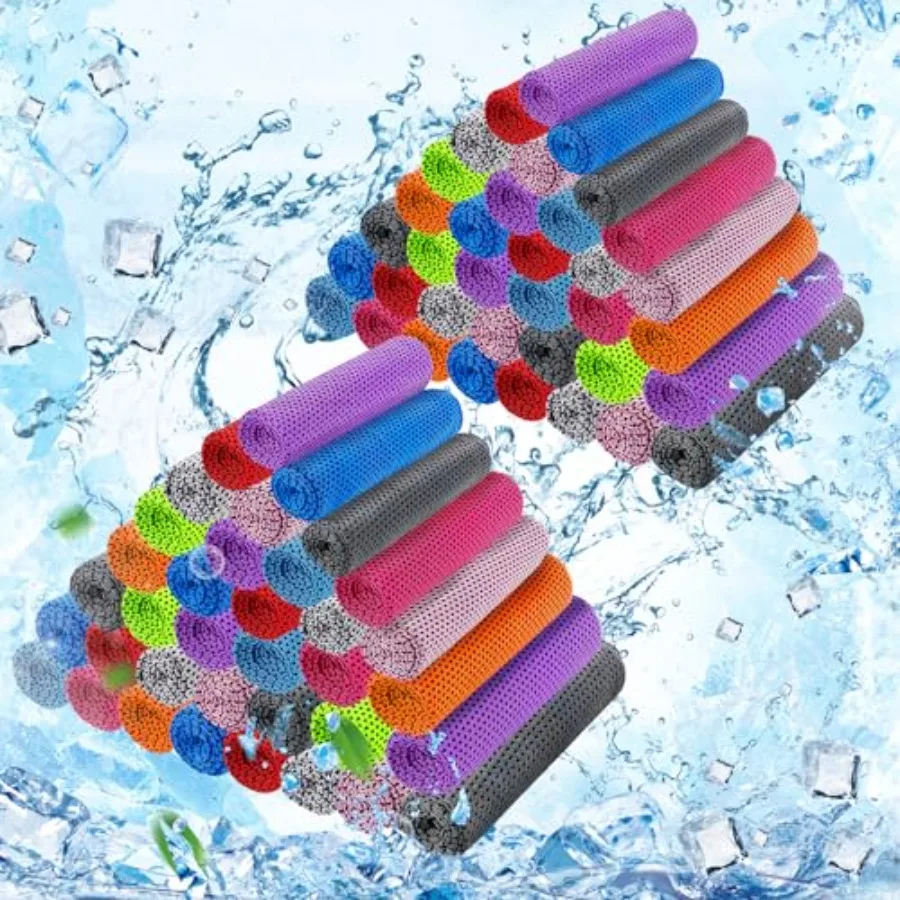 Pcs Cooling Towels - Cool Towel for Neck and Face Bulk Breathable Cooling Towel for Golf Football Hiking Camping Travel Outdoor
Pcs Cooling Towels - Cool Towel for Neck and Face Bulk Breathable Cooling Towel for Golf Football Hiking Camping Travel Outdoor