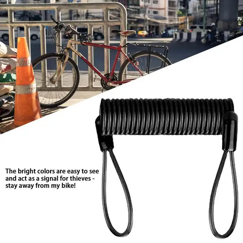 1-2pcs Reminder Ropes Helmet Motorcycle Disc Brake Lock Anti-theft Spring Reminder Rope Creative Travel Wire Rope
1-2pcs Reminder Ropes Helmet Motorcycle Disc Brake Lock Anti-theft Spring Reminder Rope Creative Travel Wire Rope
