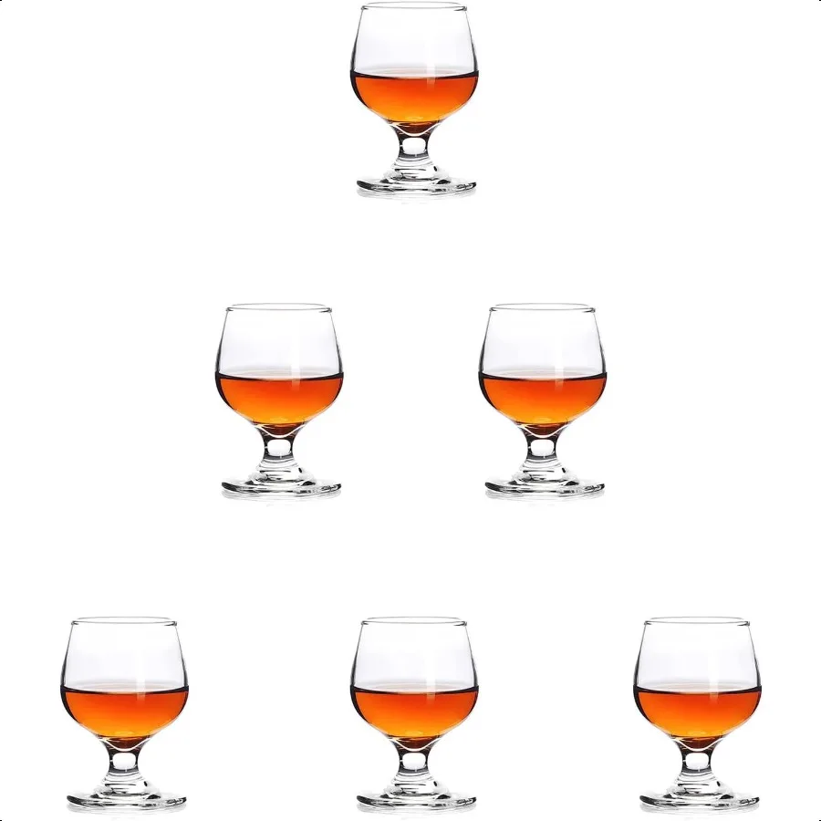 1.75oz Mini Shot Glass Set of 6 Clear Super Cute Perfect for Tasting Brandy Glass Snifters
1.75oz Mini Shot Glass Set of 6 Clear Super Cute Perfect for Tasting Brandy Glass Snifters