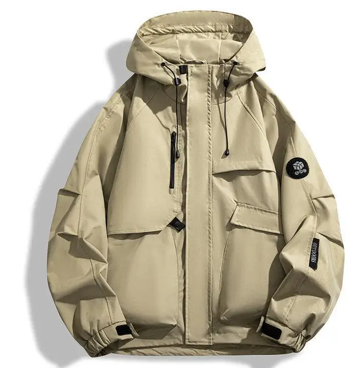 3XL Trendy Zip-up Loose Fit Long Sleeve Hikking Jacket Spring Autumn Casual Outweear with Hooded for Streetwear Tops S-XXXL
3XL Trendy Zip-up Loose Fit Long Sleeve Hikking Jacket Spring Autumn Casual Outweear with Hooded for Streetwear Tops S-XXXL