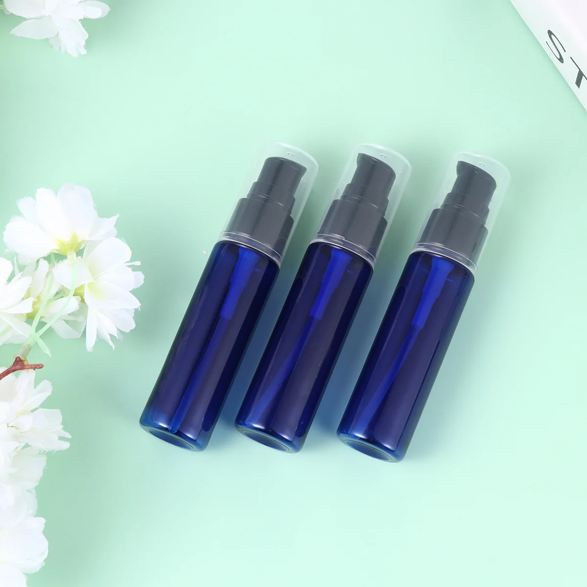 10Pcs Empty Pump Bottle Set 30ml Blue Refillable Travel Pump Bottles for Makeup Skincare Portable Leakproof Containers
10Pcs Empty Pump Bottle Set 30ml Blue Refillable Travel Pump Bottles for Makeup Skincare Portable Leakproof Containers