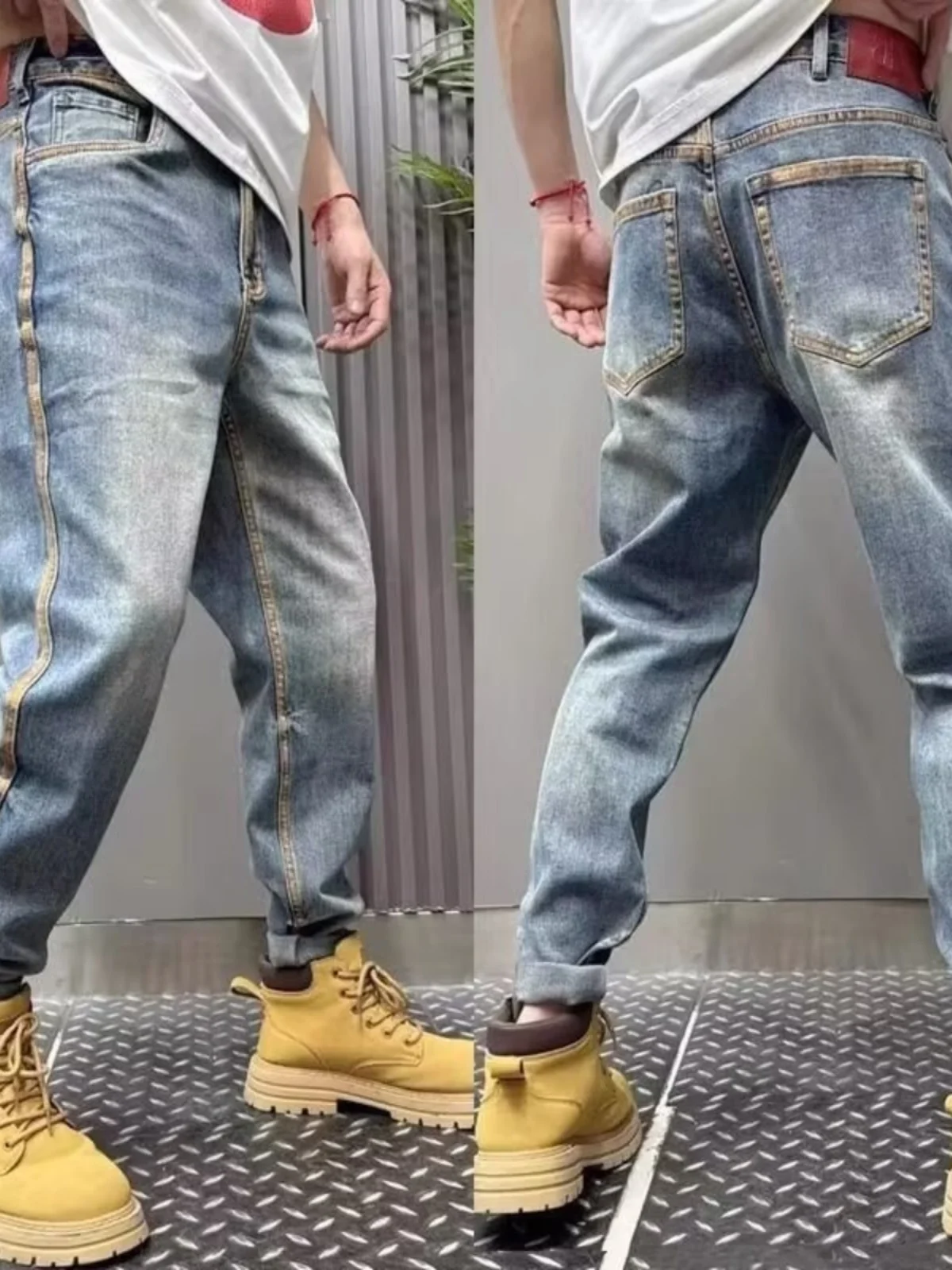 Мужские джинсы Slim Fit: модные, новые, осенние, со средней посадкой, прямые, повседневные
Мужские джинсы Slim Fit: модные, новые, осенние, со средней посадкой, прямые, повседневные
