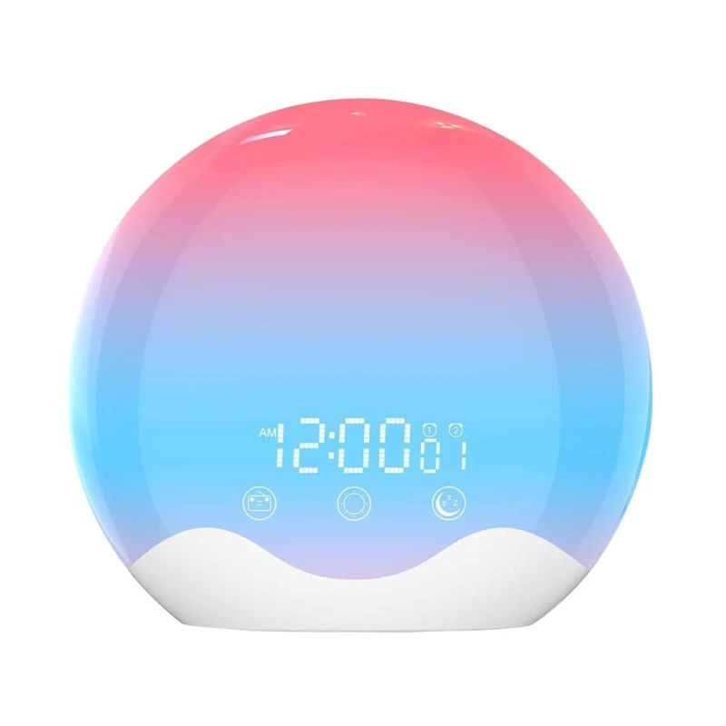 Digital Wake Up Light With 12-Color Simulates Sunrising Lamp For Natural Wake Up Experience
Digital Wake Up Light With 12-Color Simulates Sunrising Lamp For Natural Wake Up Experience