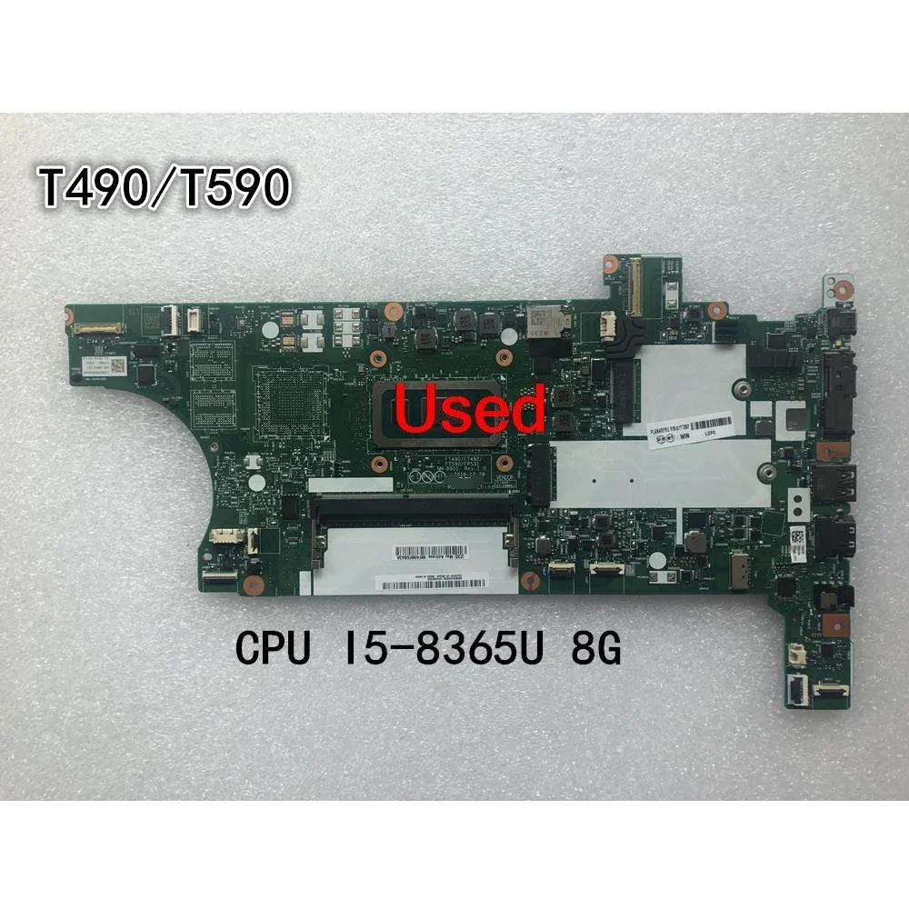 NM-B901 для Lenovo ThinkPad T490 T590, материнская плата для ноутбука, процессор I5-8365U, 8 ГБ UMA FRU 01YT397
NM-B901 для Lenovo ThinkPad T490 T590, материнская плата для ноутбука, процессор I5-8365U, 8 ГБ UMA FRU 01YT397