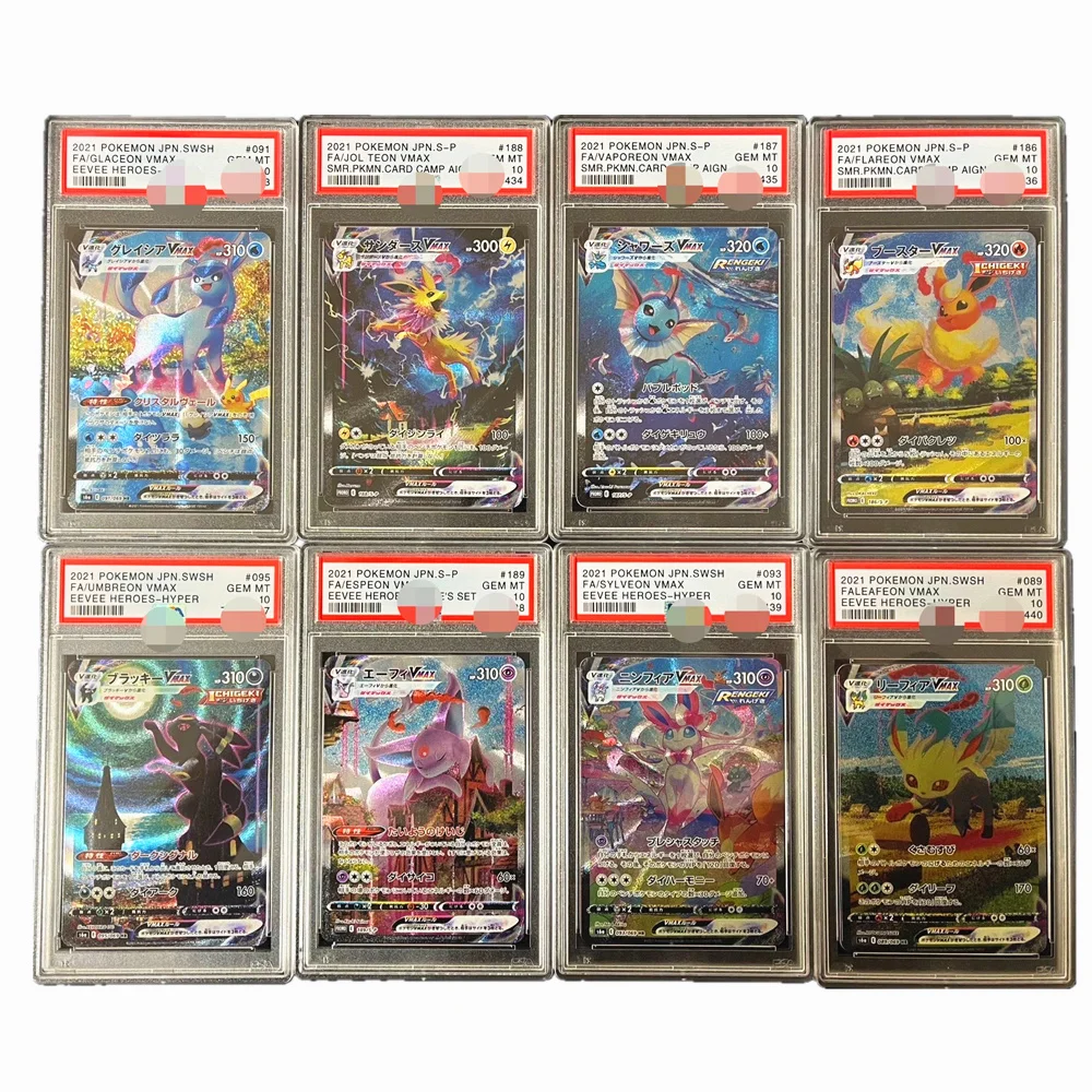 2021 PTCG JAPANESE SWORD SHIELD EEVEE HEROES FA UMBREON SYLVEON LEAFEON VMAX Anime Game Collection Card Toy Gift
2021 PTCG JAPANESE SWORD SHIELD EEVEE HEROES FA UMBREON SYLVEON LEAFEON VMAX Anime Game Collection Card Toy Gift