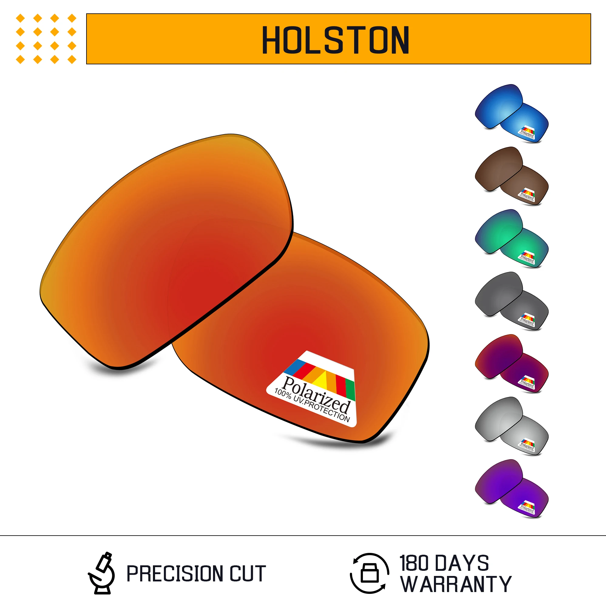 Rarayvix Polarized Replacement Lenses UV400 Protective for Oakley Holston OO9334-58mm Sunglasses
Rarayvix Polarized Replacement Lenses UV400 Protective for Oakley Holston OO9334-58mm Sunglasses
