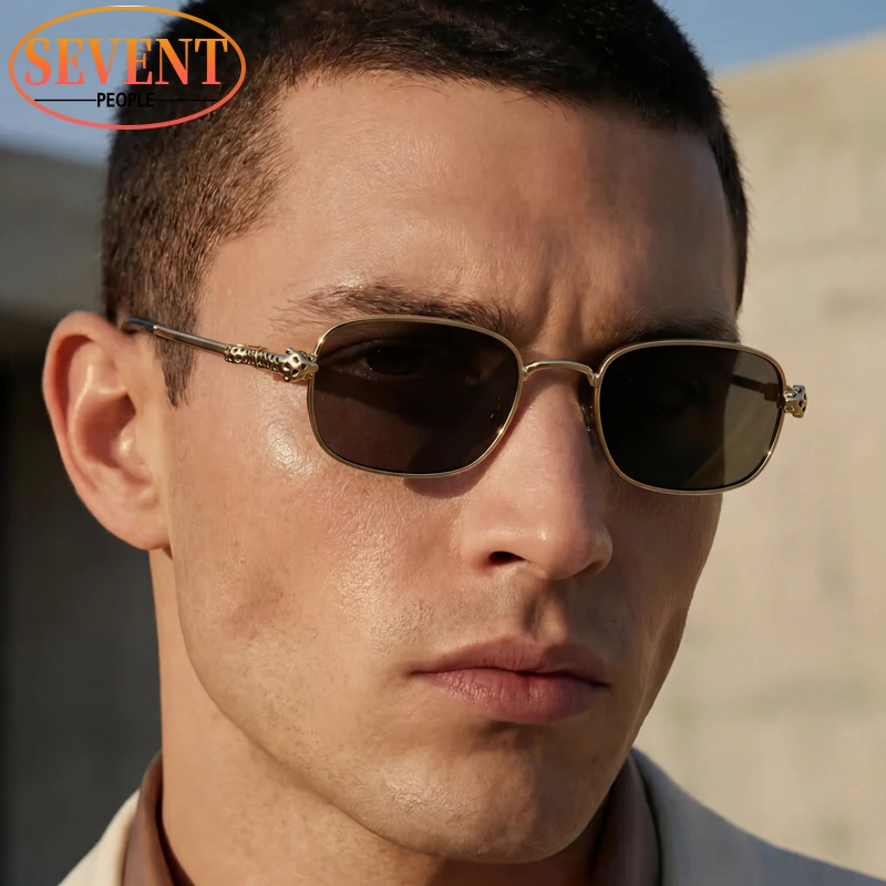 Photochromic Square Punk Sunglasses Men 2026 Luxury Brand Designer Vintage Gold Metal Sun Glasses Male Driving Eyewear Shades
Photochromic Square Punk Sunglasses Men 2026 Luxury Brand Designer Vintage Gold Metal Sun Glasses Male Driving Eyewear Shades