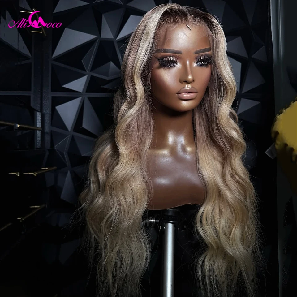 Ombre Blonde With Dark Root 13x4 13x6 Lace Front Wigs For Women Ombre Ash Blonde Body Wave Human Hair Wig 5x5 Lace Closure Wig
Ombre Blonde With Dark Root 13x4 13x6 Lace Front Wigs For Women Ombre Ash Blonde Body Wave Human Hair Wig 5x5 Lace Closure Wig