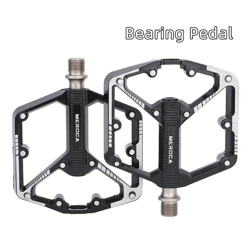Ultralight Sealed Bearing Bike Pedals Non-slip Aluminum Alloy Plating Black Color MTB BMX Road Bike Cycling Pedals 410g
Ultralight Sealed Bearing Bike Pedals Non-slip Aluminum Alloy Plating Black Color MTB BMX Road Bike Cycling Pedals 410g