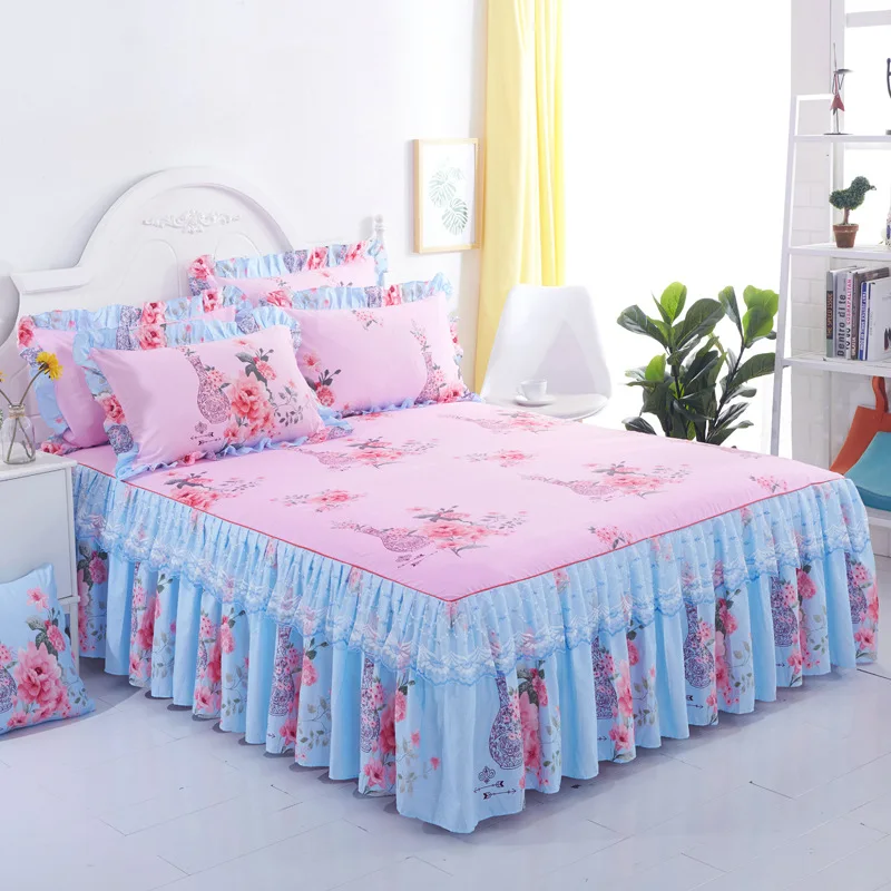 Breathable Lace Flower Pattern Bed Skirt Home Korean Style Bed Skirt Single Bed Skirt Double Layer Lace Anti Slip Bed SkirtLH547
Breathable Lace Flower Pattern Bed Skirt Home Korean Style Bed Skirt Single Bed Skirt Double Layer Lace Anti Slip Bed SkirtLH547