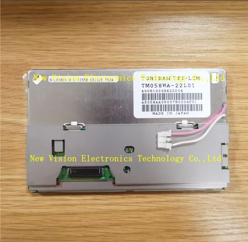 Новый оригинальный 5,8-дюймовый ЖК-дисплей TM058WA-22L01 L5F30381T00 L5S30381P00 L5F30381P00 TM058WA-24L04 для TORISAN
Новый оригинальный 5,8-дюймовый ЖК-дисплей TM058WA-22L01 L5F30381T00 L5S30381P00 L5F30381P00 TM058WA-24L04 для TORISAN