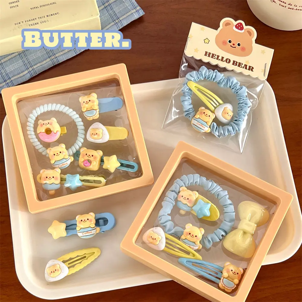 2024 New Arrival Cute Bear Hair Accessories Set Sweet Girl Hair Clips High Elastic Hair Ties For Casual And Holiday Styling
2024 New Arrival Cute Bear Hair Accessories Set Sweet Girl Hair Clips High Elastic Hair Ties For Casual And Holiday Styling