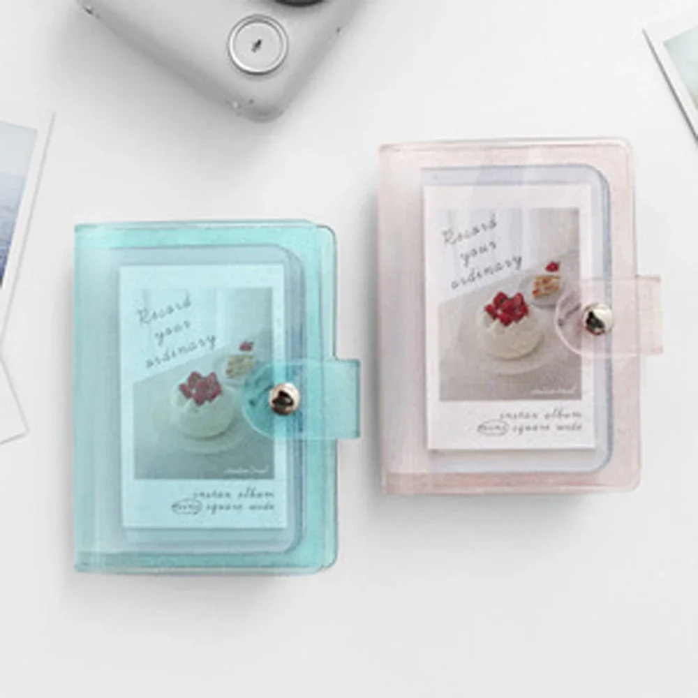 Cute Photography Card Stock Transparent Glitter Jelly Color LOMO Cards Mini Photo Album Instax Album Card Holder Photo Album
Cute Photography Card Stock Transparent Glitter Jelly Color LOMO Cards Mini Photo Album Instax Album Card Holder Photo Album