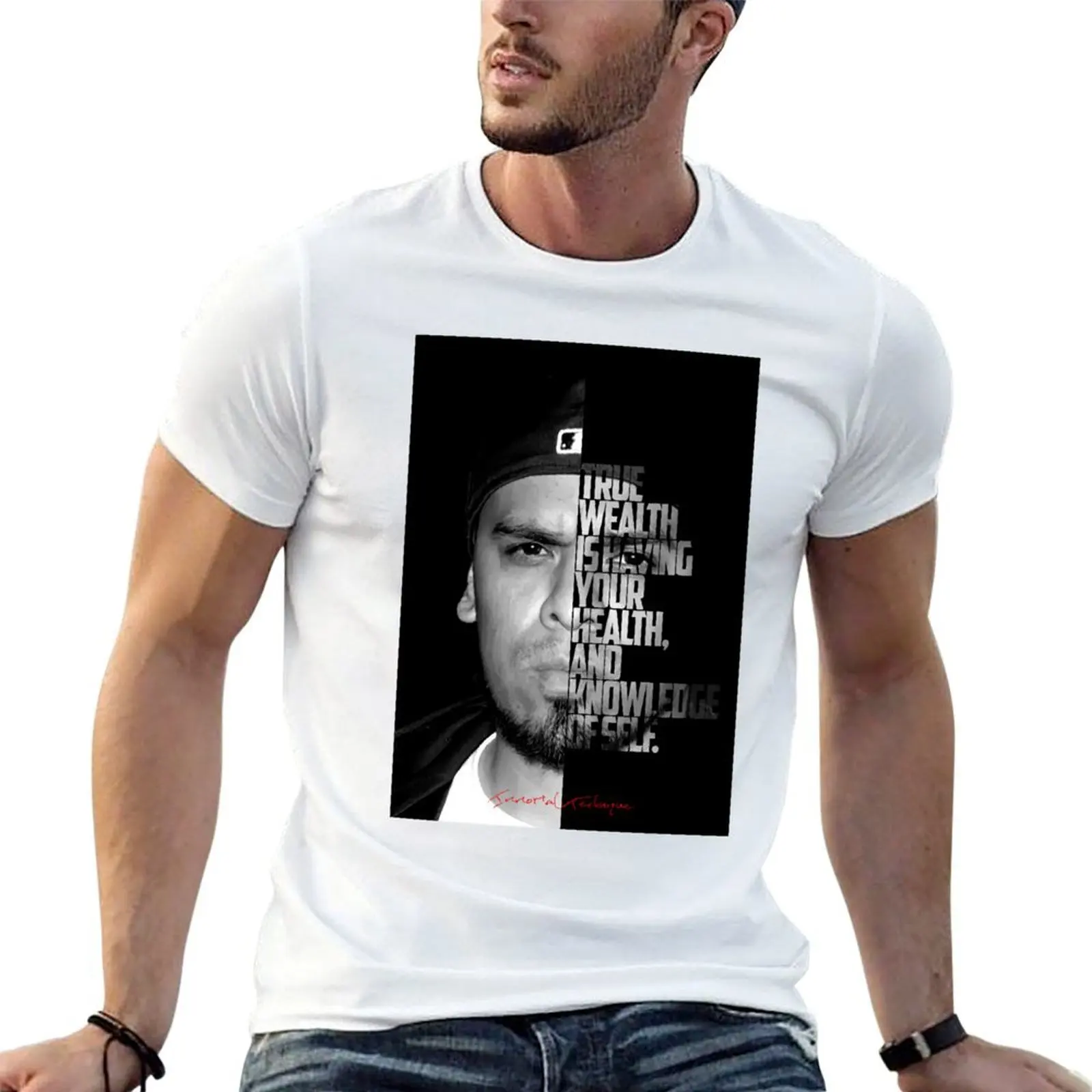 Immortal Technique Portrait with Lyric Typography T-Shirt man t shirt cotton high quality mens graphic t shirts T-Shirt
Immortal Technique Portrait with Lyric Typography T-Shirt man t shirt cotton high quality mens graphic t shirts T-Shirt