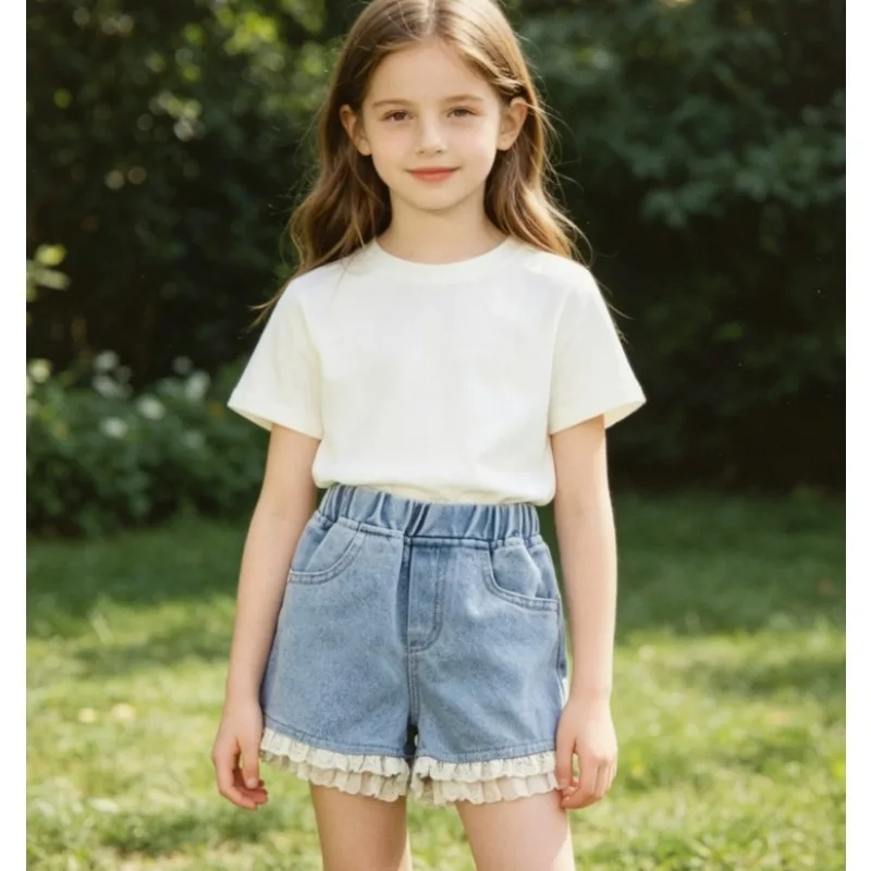 Thin ComfortableBaby Girls Summer Denim Shorts Korean Style Trendy
Thin ComfortableBaby Girls Summer Denim Shorts Korean Style Trendy