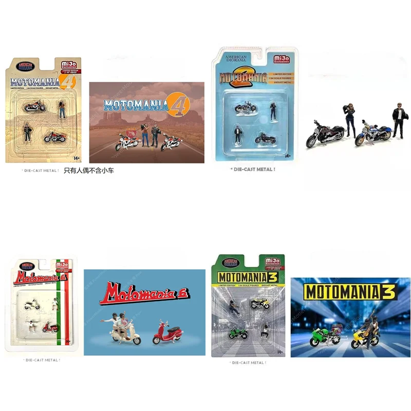 Новый 1/64 миниатюрный кукольный автомобиль из сплава для энтузиастов мотоциклов, набор моделей можно в сочетании сцены, раскрашенные игрушечные модели ручной работы своими руками
Новый 1/64 миниатюрный кукольный автомобиль из сплава для энтузиастов мотоциклов, набор моделей можно в сочетании сцены, раскрашенные игрушечные модели ручной работы своими руками