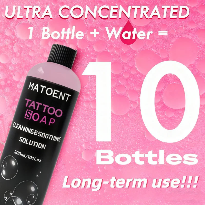 SUANGL 30/300ml Tattoo Pink Soap Cleaning Soothing Solution Professional Cleaning Supply Tattoo Studio Cleaning Kit Accessories
SUANGL 30/300ml Tattoo Pink Soap Cleaning Soothing Solution Professional Cleaning Supply Tattoo Studio Cleaning Kit Accessories