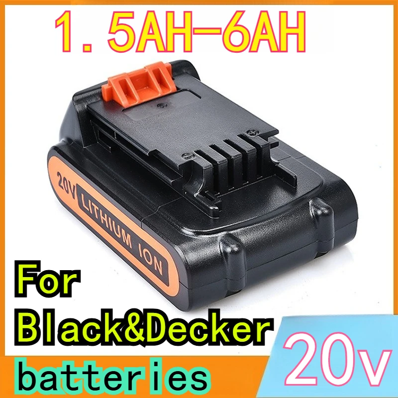 1.5AH-6AH for Black&Decker 20V Lithium Battery 6.0A Pistol Drill Battery LBXR20 Long-lasting Rechargeable Lithium Battery Pack
1.5AH-6AH for Black&Decker 20V Lithium Battery 6.0A Pistol Drill Battery LBXR20 Long-lasting Rechargeable Lithium Battery Pack