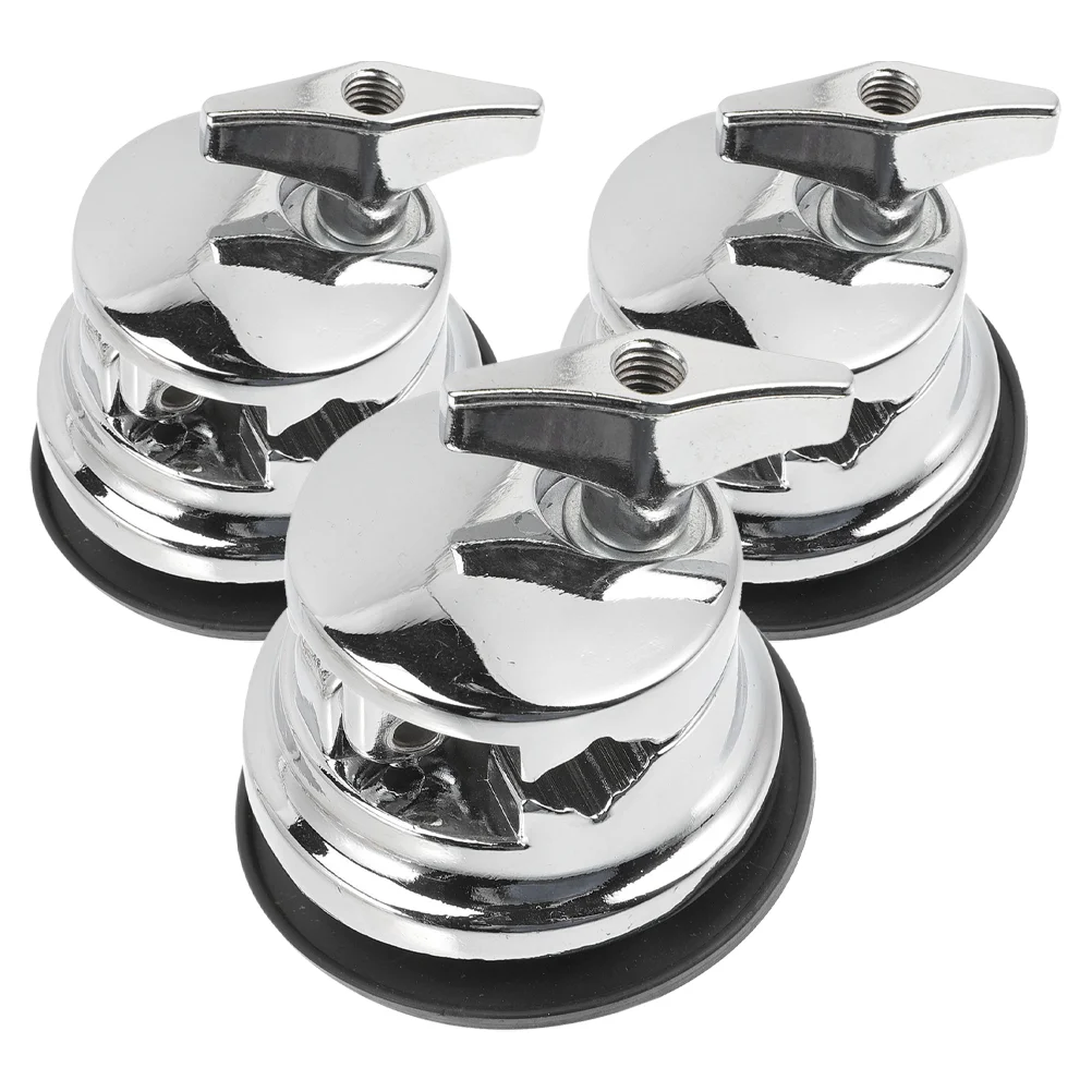 3 Pcs Drum Leg Base Cowbell Clamp Installation Pad Stand Accessories Bracket Mount Practice
3 Pcs Drum Leg Base Cowbell Clamp Installation Pad Stand Accessories Bracket Mount Practice