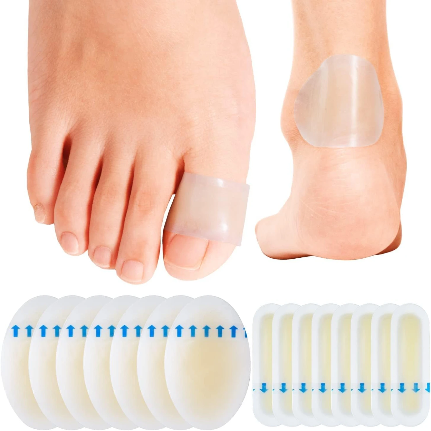 Soft, Reliable, and Effective Hydrocolloid Gel Blister Pads - Pack of 15 for Ultimate Comfort - Waterproof Design for Superior H
Soft, Reliable, and Effective Hydrocolloid Gel Blister Pads - Pack of 15 for Ultimate Comfort - Waterproof Design for Superior H