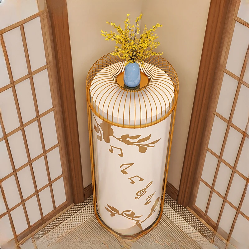 Rotating shoe cabinet multifunctional bird cage home entrance creative foyer entrance circular cylindrical storage staircase
Rotating shoe cabinet multifunctional bird cage home entrance creative foyer entrance circular cylindrical storage staircase