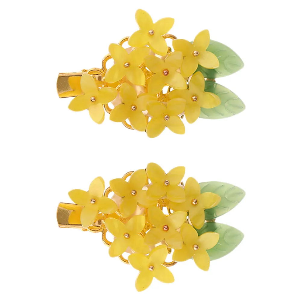 Osmanthus Hair Clip Girl Hairpins Hairclip Flower Barrettes Child Leaves Clips Accessories Fashion Little Girls Elegant
Osmanthus Hair Clip Girl Hairpins Hairclip Flower Barrettes Child Leaves Clips Accessories Fashion Little Girls Elegant