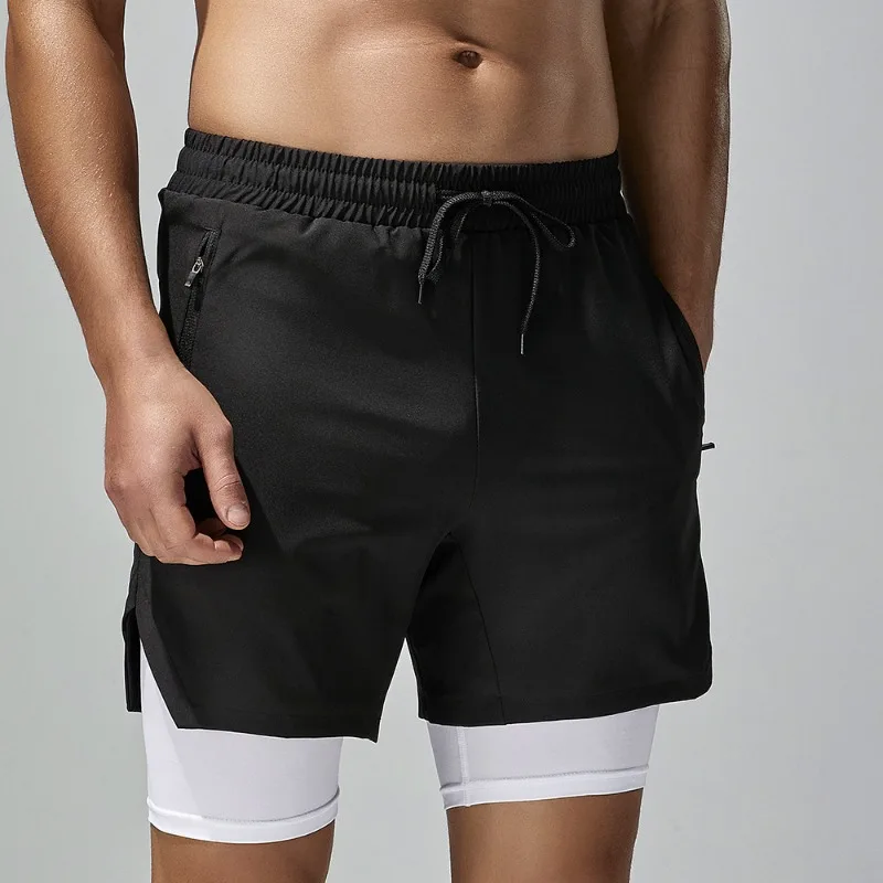 New men's fake two-piece fitness pants men's pocket two-in-one sweatpants, quick-drying 24502
New men's fake two-piece fitness pants men's pocket two-in-one sweatpants, quick-drying 24502