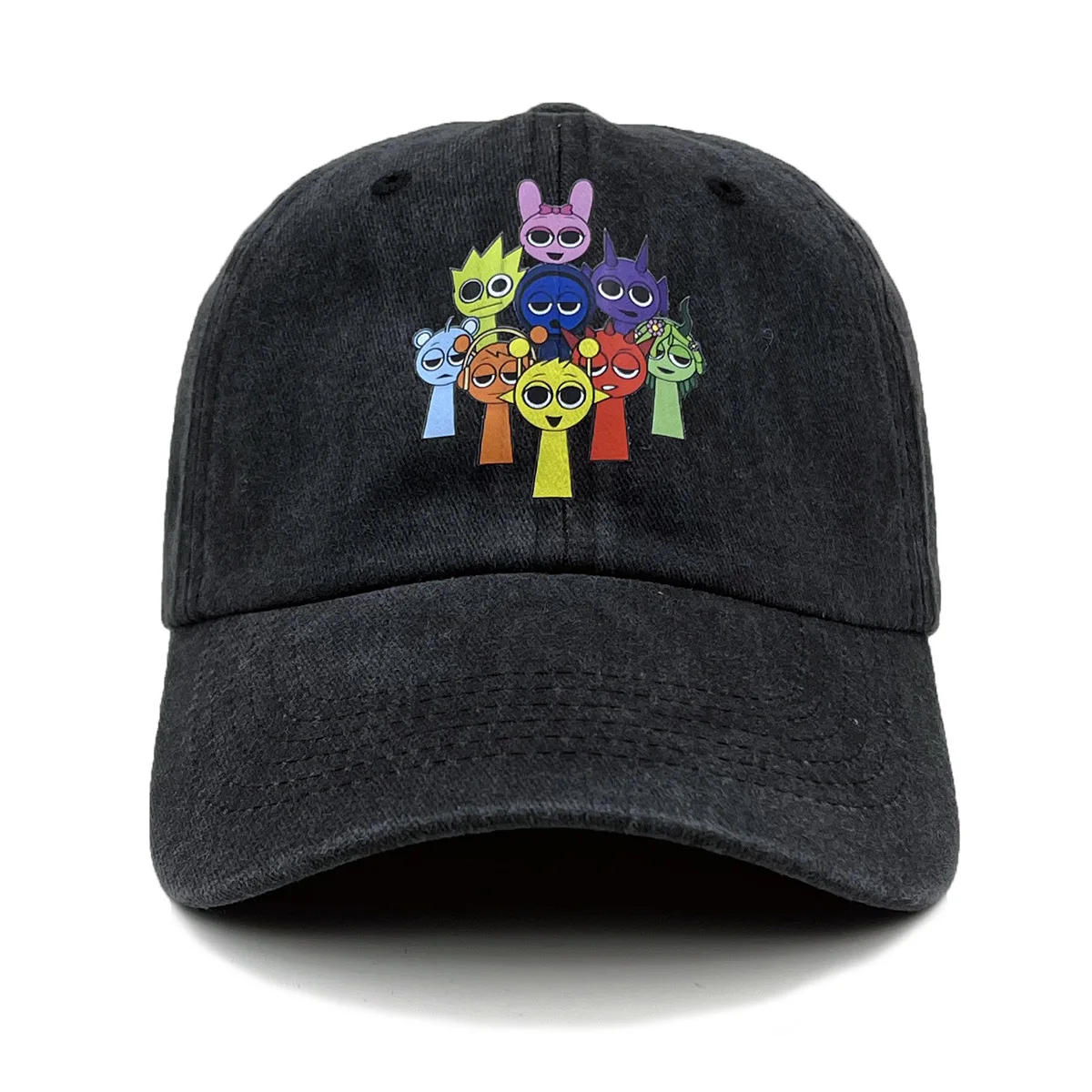 Кепка Game Sprunki, регулируемая бейсболка унисекс, джинсовая шляпа от солнца, спортивная фуражка на открытом воздухе
Кепка Game Sprunki, регулируемая бейсболка унисекс, джинсовая шляпа от солнца, спортивная фуражка на открытом воздухе