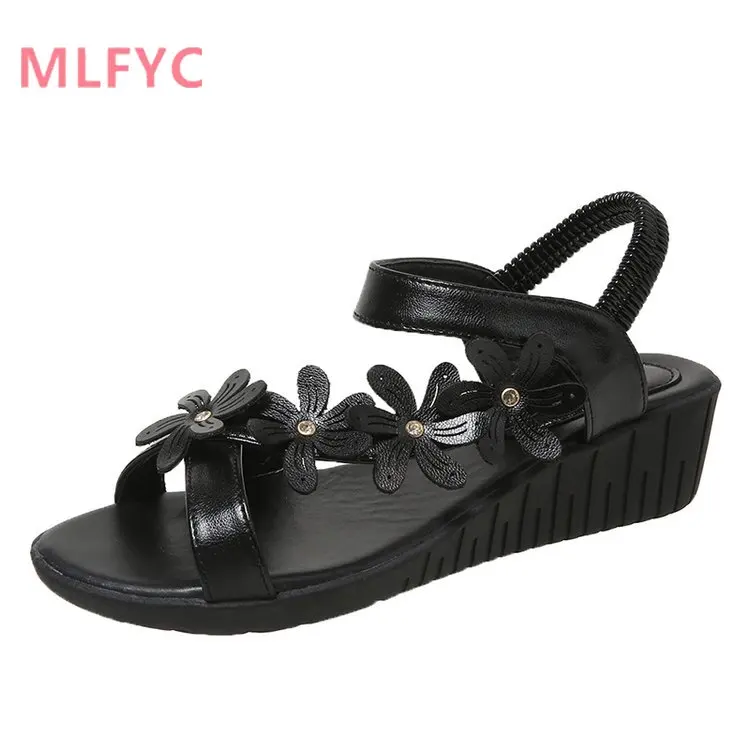 Summer 2023 new hollow slope heel fish mouth flower casual sandals comfortable flat sandals women's shoes
Summer 2023 new hollow slope heel fish mouth flower casual sandals comfortable flat sandals women's shoes