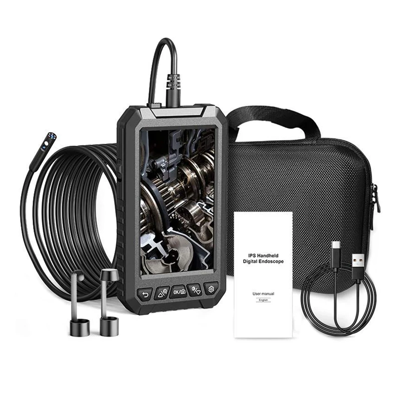 1080P 8Mm Dual Screen Endoscopes 5Inch IPS IP67 Inspection Camera 1.5X Zoom Detachable Industrial Endoscopes
1080P 8Mm Dual Screen Endoscopes 5Inch IPS IP67 Inspection Camera 1.5X Zoom Detachable Industrial Endoscopes