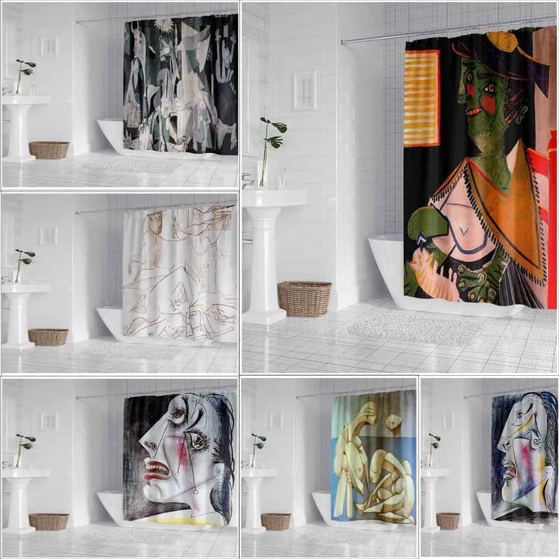 Classic oil painting bathroom curtainswaterproof bathroom curtains non perforated partition curtains
Classic oil painting bathroom curtainswaterproof bathroom curtains non perforated partition curtains