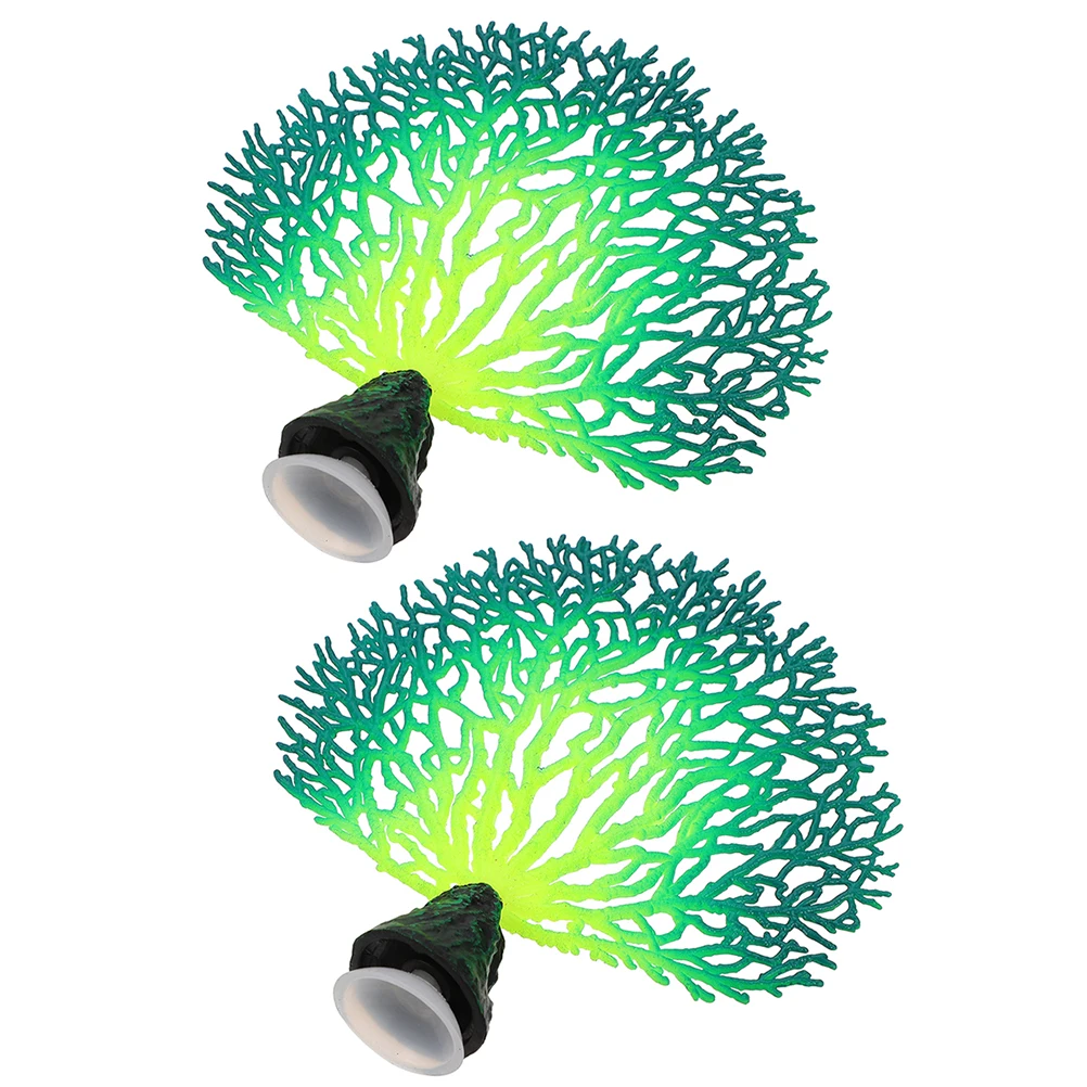 2 Pcs Artificial Decoration Luminous Silicone Corals Silica Gel Aquarium Fish Tank Decor Simulation Coral L scaping Fake Coral
2 Pcs Artificial Decoration Luminous Silicone Corals Silica Gel Aquarium Fish Tank Decor Simulation Coral L scaping Fake Coral