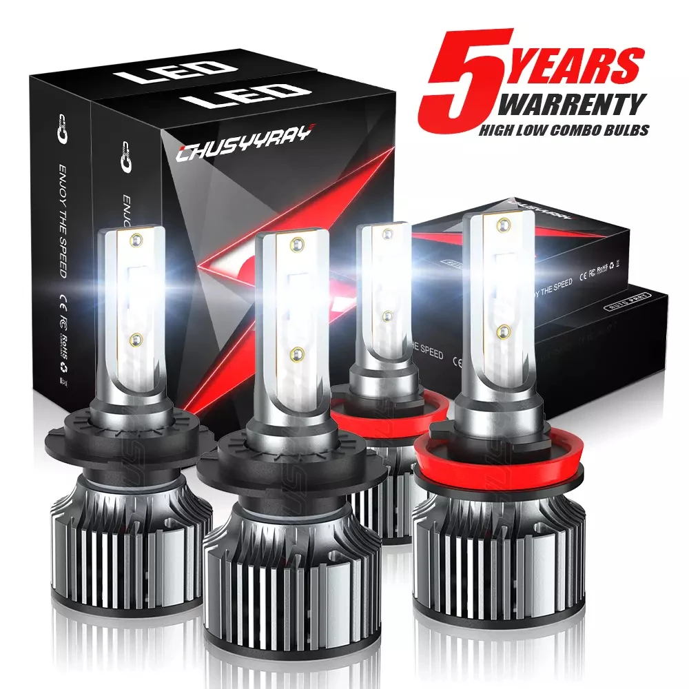 For Kia Sorento 2011-2016 4x H7+H11 LED Headlight High Low Beam Light Bulbs 12V 6000K 20000LM 3570 CSP Canbus No Error Bulbs
For Kia Sorento 2011-2016 4x H7+H11 LED Headlight High Low Beam Light Bulbs 12V 6000K 20000LM 3570 CSP Canbus No Error Bulbs