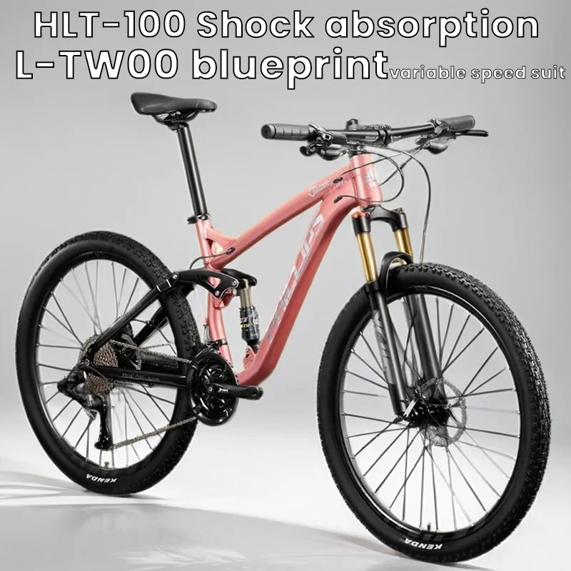 26/27.5 inch Aluminum alloy Soft tail frame Mountain bike 27/30/33speed Double disc brake Dual shock absorption off-road Bicycle
26/27.5 inch Aluminum alloy Soft tail frame Mountain bike 27/30/33speed Double disc brake Dual shock absorption off-road Bicycle