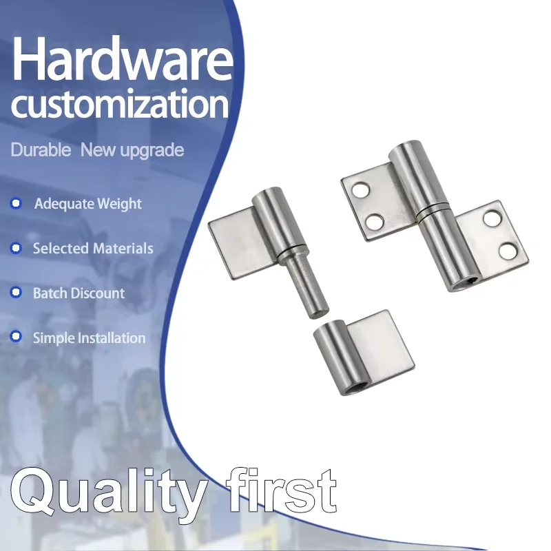 Detachable Flag Style Stainless Steel Hinges Suitable for Industrial Electrical Cabinet Doors and Medical Equipment
Detachable Flag Style Stainless Steel Hinges Suitable for Industrial Electrical Cabinet Doors and Medical Equipment