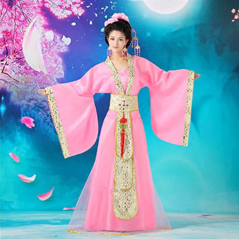 Chinese Traditional Festival Clothing Outfit for Women Performance Elegant Fairy Dress Prom Hanfu Dance Dresses Stage Costume
Chinese Traditional Festival Clothing Outfit for Women Performance Elegant Fairy Dress Prom Hanfu Dance Dresses Stage Costume