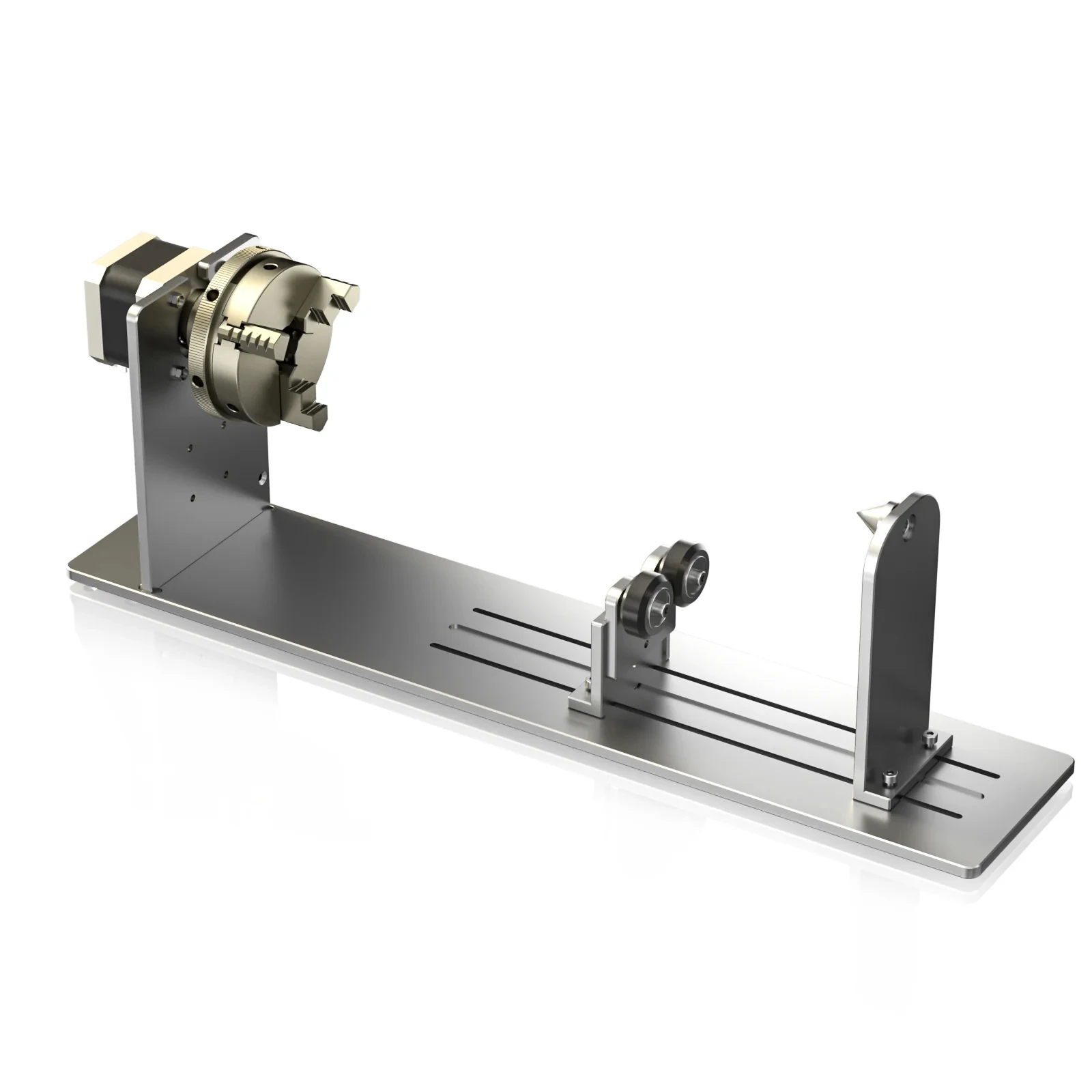 NEJE R5 A-axis Rotary Module Cylindrical Cans Cylinders Rotary Table Rotary Pen Jig Tool, for CNC Engraving Machine
NEJE R5 A-axis Rotary Module Cylindrical Cans Cylinders Rotary Table Rotary Pen Jig Tool, for CNC Engraving Machine