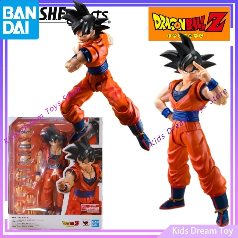 Bandai in Stock Original S.H.Figuarts DragonBall Z Anime SON GOKU(The Kind-Hearted Saiyan) Action Figures Toys Collectible Model
Bandai in Stock Original S.H.Figuarts DragonBall Z Anime SON GOKU(The Kind-Hearted Saiyan) Action Figures Toys Collectible Model