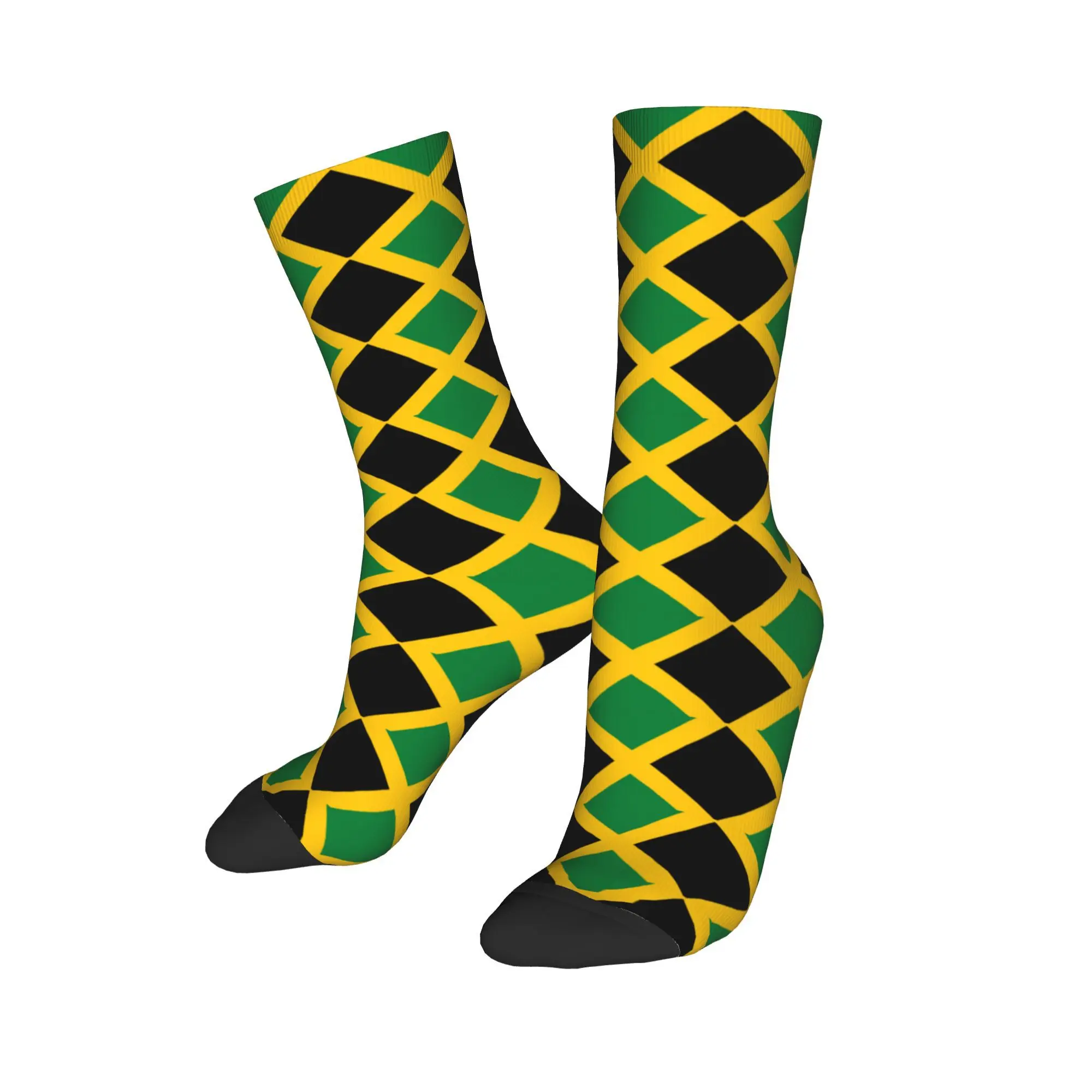 Custom Fashion Print Jamaican Flag Socks for Women Men Stretchy Summer Autumn Winter Patriotism Crew Socks
Custom Fashion Print Jamaican Flag Socks for Women Men Stretchy Summer Autumn Winter Patriotism Crew Socks