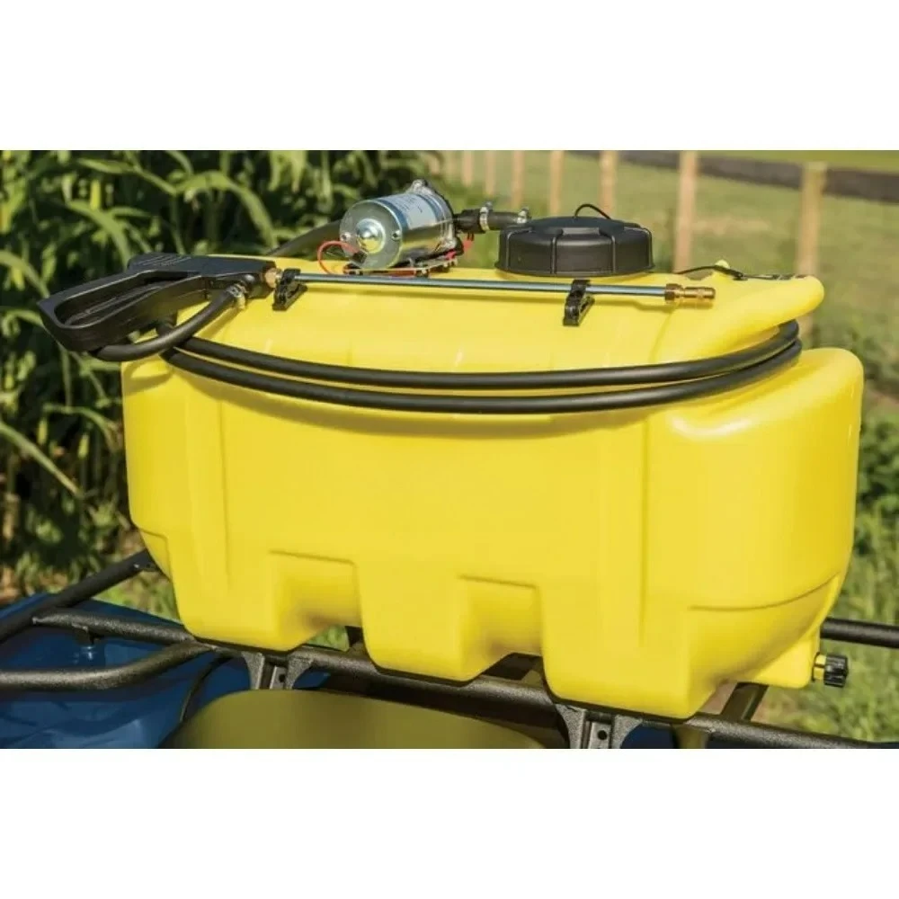 25 Gallon Gold Spot Sprayer 2.2 GPM, Deluxe Handgun Included with 15 Foot Hose, Mounted ATV and UTVs, Built in Drain, Sprayers
25 Gallon Gold Spot Sprayer 2.2 GPM, Deluxe Handgun Included with 15 Foot Hose, Mounted ATV and UTVs, Built in Drain, Sprayers