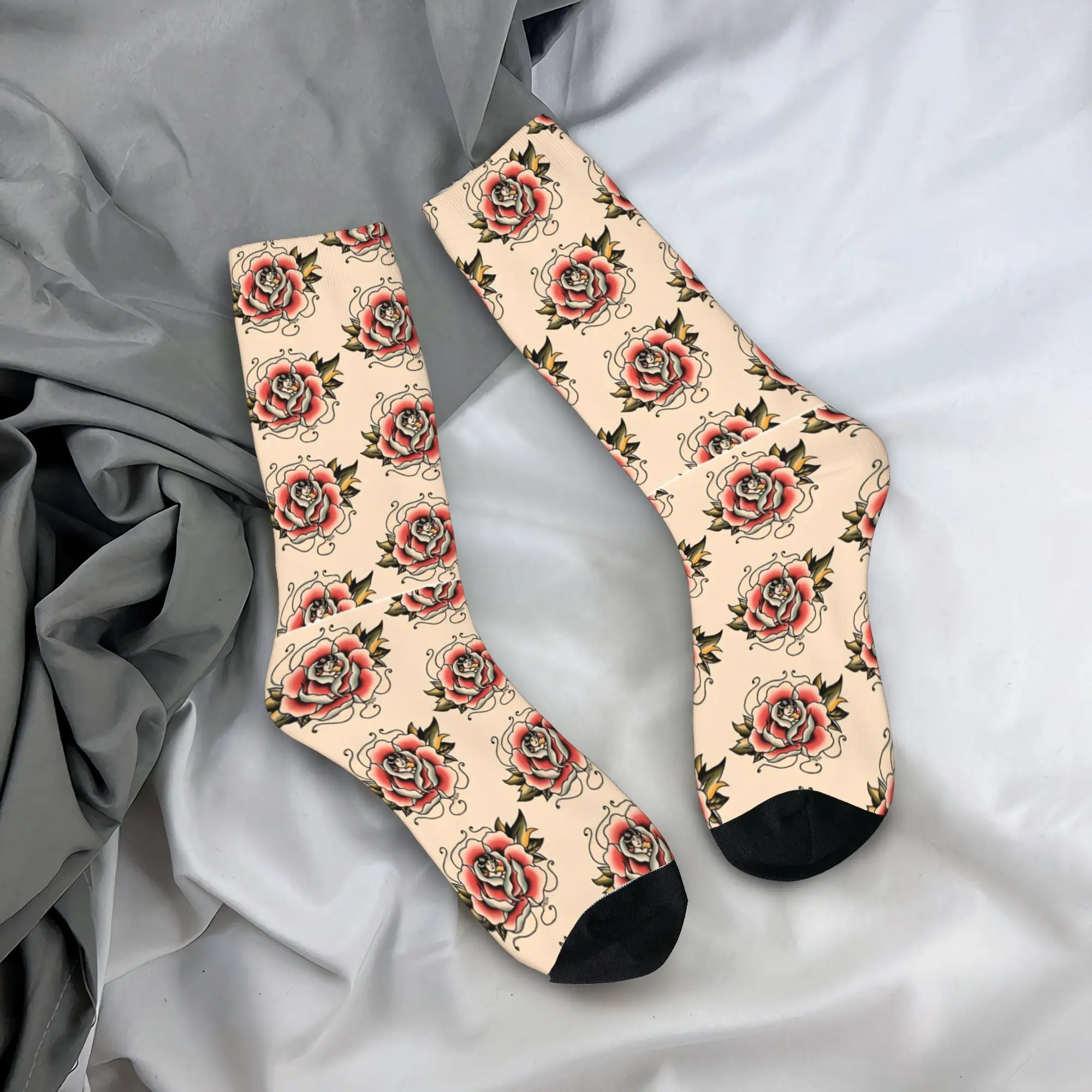 American Traditional Style Lady In Rose Stockings Socks Autumn Anti Bacterial Socks Adults Men Cycling Soft Breathable Socks
American Traditional Style Lady In Rose Stockings Socks Autumn Anti Bacterial Socks Adults Men Cycling Soft Breathable Socks