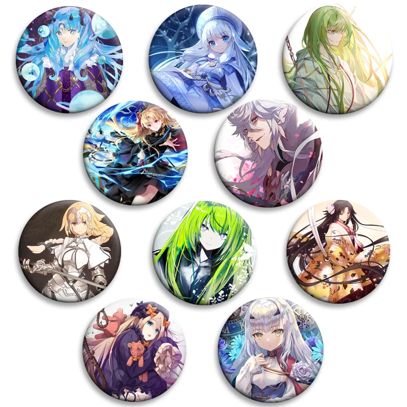 Anime Fate/Grand Order Characters Soft Button Pins Cartoon Badge Creative Brooch for Clothes Bag Decor Jewelry Accessories Gifts
Anime Fate/Grand Order Characters Soft Button Pins Cartoon Badge Creative Brooch for Clothes Bag Decor Jewelry Accessories Gifts